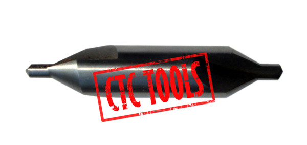 CTC Tools - single HSS center drill for accurate center holes in lathe or milling setups.
