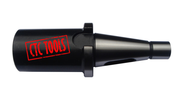 CTC Tools - NT to MT3 adapter for converting National Taper to Morse Taper 3 in drilling or milling.