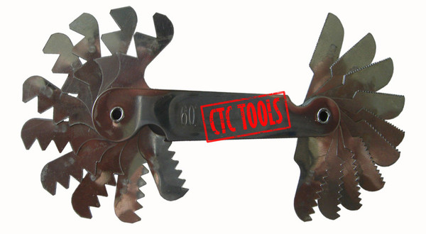 CTC Tools - Thread gauges, metric sizes, for precise thread inspections.
