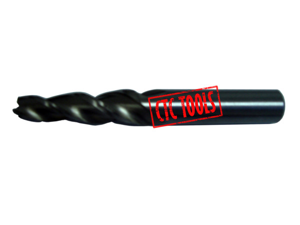 CTC Tools - HSS-AL 6mm tapered end mill for milling applications.