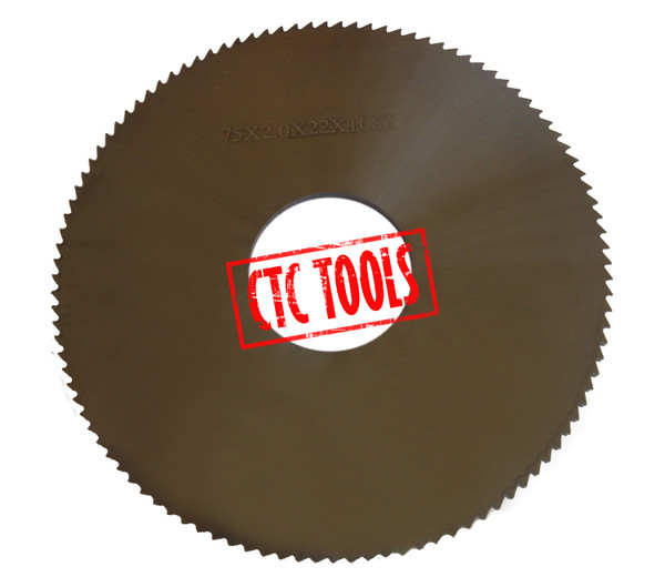 CTC Tools - Carbide slitting saw, metric size, designed for precision machining.