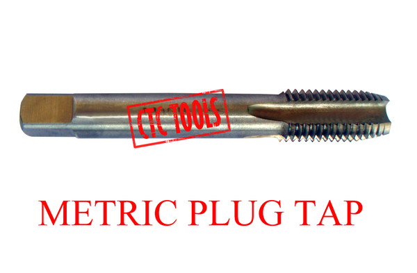 CTC Tools - Hand tap, 1 pc, metric, suitable for creating precision threads.