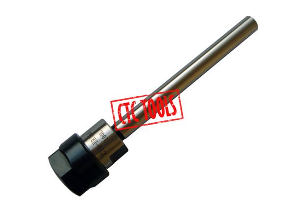 CTC Tools - ER16 D10 x L100 straight shank collet chuck DIN6499B, ideal for CNC machining precision and secure tool holding.