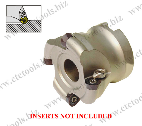 CTC Tools - Round dowel face mill, EMR, designed for precise face milling operations.
