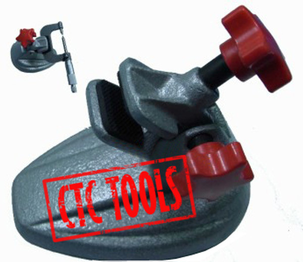 CTC Tools - micrometer stand for hands-free, stable measurement of workpieces in precision setups.