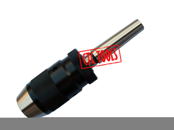 CTC Tools - Keyless high precision drill chuck, Morse taper shank, with drawbar thread for stable drilling.