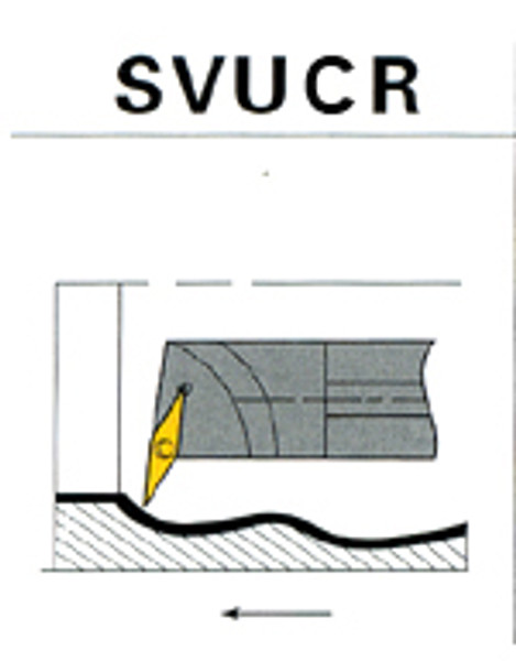 CTC Tools - SVUCR indexable boring bar, designed for high-precision machining tasks.