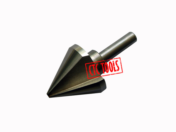 CTC Tools - HSS Al 60° countersink (3-flute, metric) for creating clean chamfers in  metals.