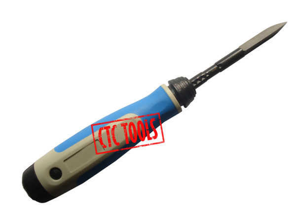 CTC Tools - Triangular HSS scraber, telescopic, ideal for precision scraping tasks.