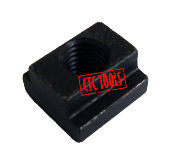 CTC Tools - T-slot nuts, set of 6pcs, for stable table clamping on milling machines.