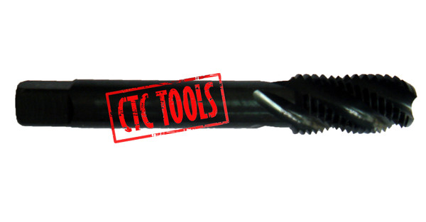 CTC Tools - Black HSS machine tap, 1 pc, metric, ideal for threading operations.