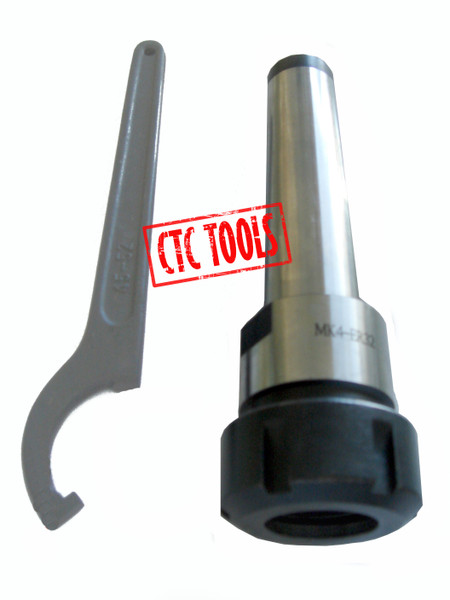 CTC Tools - ER32 MT4 collet chuck DIN6499B, ideal for CNC machining precision and secure tool holding.