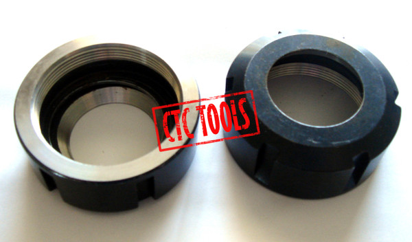 CTC Tools - ER40 clamping nut (2pcs) DIN6499B, ideal for CNC machining precision and secure tool holding.