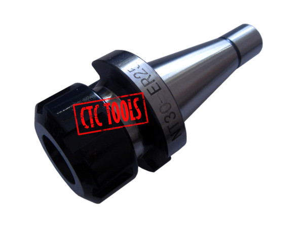 CTC Tools - ER25 NT30 collet chuck DIN6499B, ideal for CNC machining precision and secure tool holding.