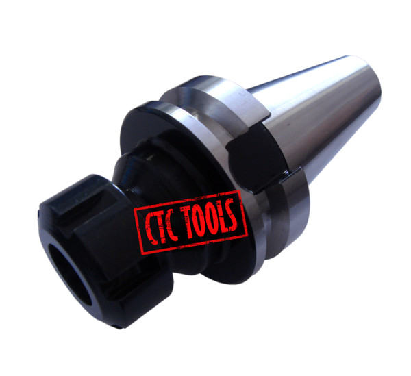 CTC Tools - ER25 BT40 collet chuck DIN6499B, ideal for CNC machining precision and secure tool holding.