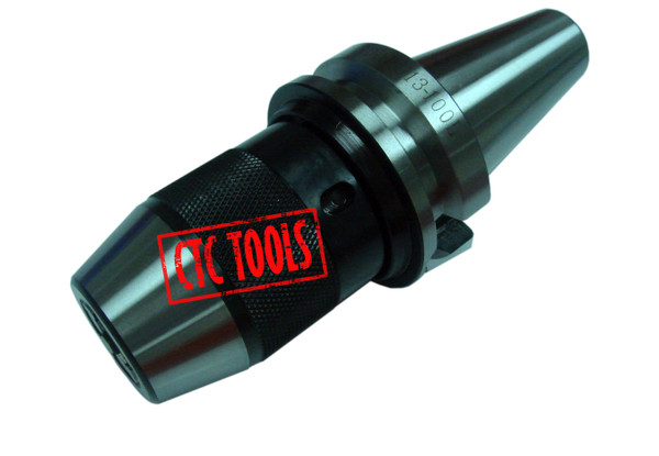 CTC Tools - 13mm keyless high precision drill chuck with BT arbor for stable, accurate drilling in CNC setups.