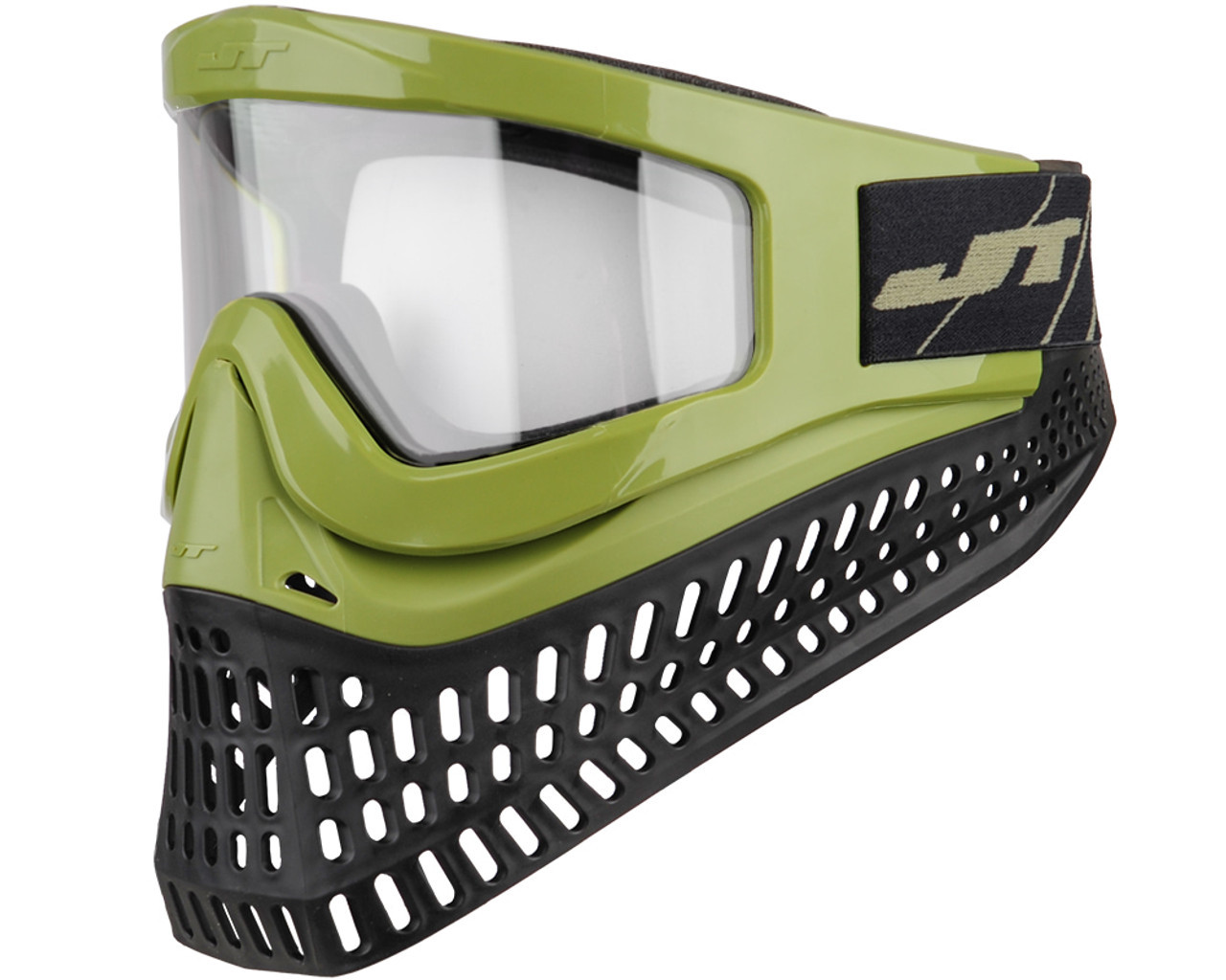 JT ProFlex X Paintball Mask w/ Quick Change System – Olive JT ProFlex X Paintball Mask w/ Quick Change System – Olive