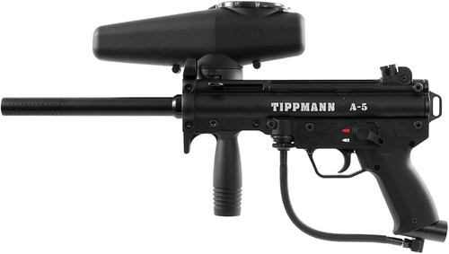 Tippmann A-5 Paintball MARKER With Response Trigger - Black
