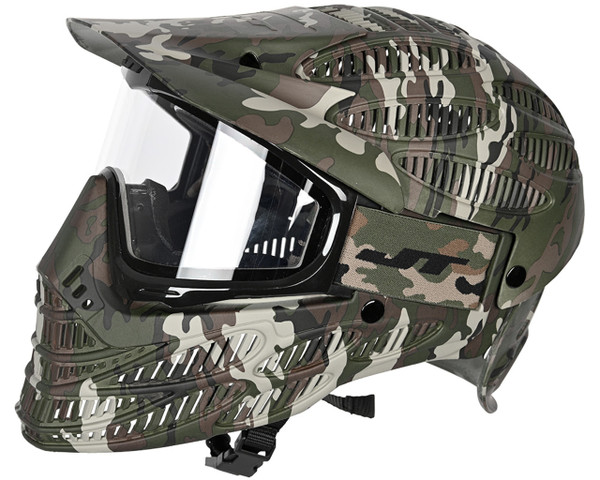 JT Spectra Flex 8 Full Coverage Headshield Paintball MaskCamo