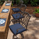 Canvas Navy 18x18 Dining Pad | 49892U-05065, 49893U-05065, 49894N-05065