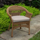 Cast Silver Wicker Seat Pad | 49889M-05023, 49890M-05023, 49891N-05023
