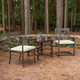Canvas Canvas 20x20 Seat Pad | 49901U-08529, 49902N-08529, 49903N-08529