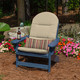 Spectrum Sand Adirondack Chair | 49904M-07514, 49905M-07514, 49906H-07514