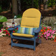 Spectrum Daffodil Adirondack Chair | 49904M-11474, 49905M-11474, 49906H-11474