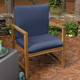 Canvas NavyClub Chair Cushion | 49907U-05065, 49908U-05065, 49909N-05065