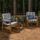 Maxim Navy Club Chair | 49907G-11477, 49908G-11477, 49909G-11477
