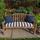 Maxim Navy Outdoor Bench | 49913G-11477, 49914G-11477, 49915G-11477