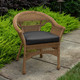 Canvas Black Wicker Seat | 49895U-07738, 49896U-07738, 49897N-07738