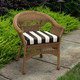 Maxim Classic Stripe Wicker Seat | 49895G-11476, 49896G-11476, 49897G-11476