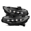 AlphaRex 16-21 Honda Civic NOVA-Series LED Proj Headlights Alpha-Black w/Actv Lgt & Seq.Sig / SB DRL - 880492 Photo - Primary