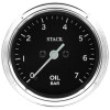 Autometer Stack 52mm 0-7 Bar M10 Male Pro Stepper Motor Oil Pressure Gauge - Classic - ST3301C Photo - Primary