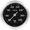 Autometer Stack 52mm 140-280 Deg F 1/8in NPTF Male Pro Stepper Motor Oil Temp Gauge - Classic - ST3310C Photo - Primary