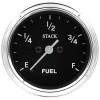 Autometer Stack 52mm 0-280 Ohm Programmable Pro Stepper Motor Fuel Level Gauge - Classic - ST3315C Photo - Primary