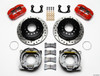 Rear Disc Brake Kit Big Ford Red Caliper Drilled