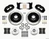 Front Disc Brake Kit Blk 67-72 Camaro Nova 12.88