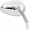 Bikers Choice 65-Up Chrome Tapered Mirrors Universal Custom Pair - 488745 Photo - Primary