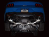 AWE 2024 Ford Mustang GT Fastback S650 RWD Touring Catback Exhaust w/ Dual Chrome Silver Tips - 3015-32650 Photo - Mounted