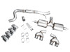 AWE MK8 Volkswagen Golf R 3in Touring Edition Quad Exhaust - Chrome Silver Tips - 3015-42658 Photo - out of package