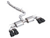 AWE MK8 Volkswagen Golf R 3in Touring Edition Quad Exhaust - Diamond Black Tips - 3015-43658 Photo - out of package
