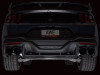 AWE 2024 Ford Mustang Dark Horse S650 RWD Track Edition Catback Exhaust w/ Quad Diamond Black Tips - 3020-43375 Photo - Mounted