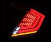AlphaRex 16-21 Honda Civic Hatchback / Type-R FK8 Nova-Series LED Tail Lights (Pair) - Clear - 676030 User 3