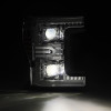 AlphaRex 17-19 Ford F-250/350/450/550 Super Duty LUXX-Series LED Proj Headlights Chrome w/SS & SBDRL - 880346 User 1
