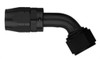 #6 60 Deg Hose End Black