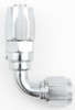 Hose Fitting #6 90 Deg Pro-Flow Chrome