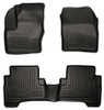 13-  Ford C-Max Front/ 2nd Floor Liners Black