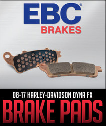 EBC 08-17 HD Dyna FX Brake Pads